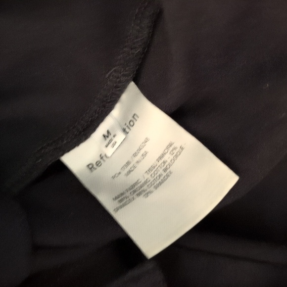 Reformation Leni black button down bodysuit - Picture 6 of 6